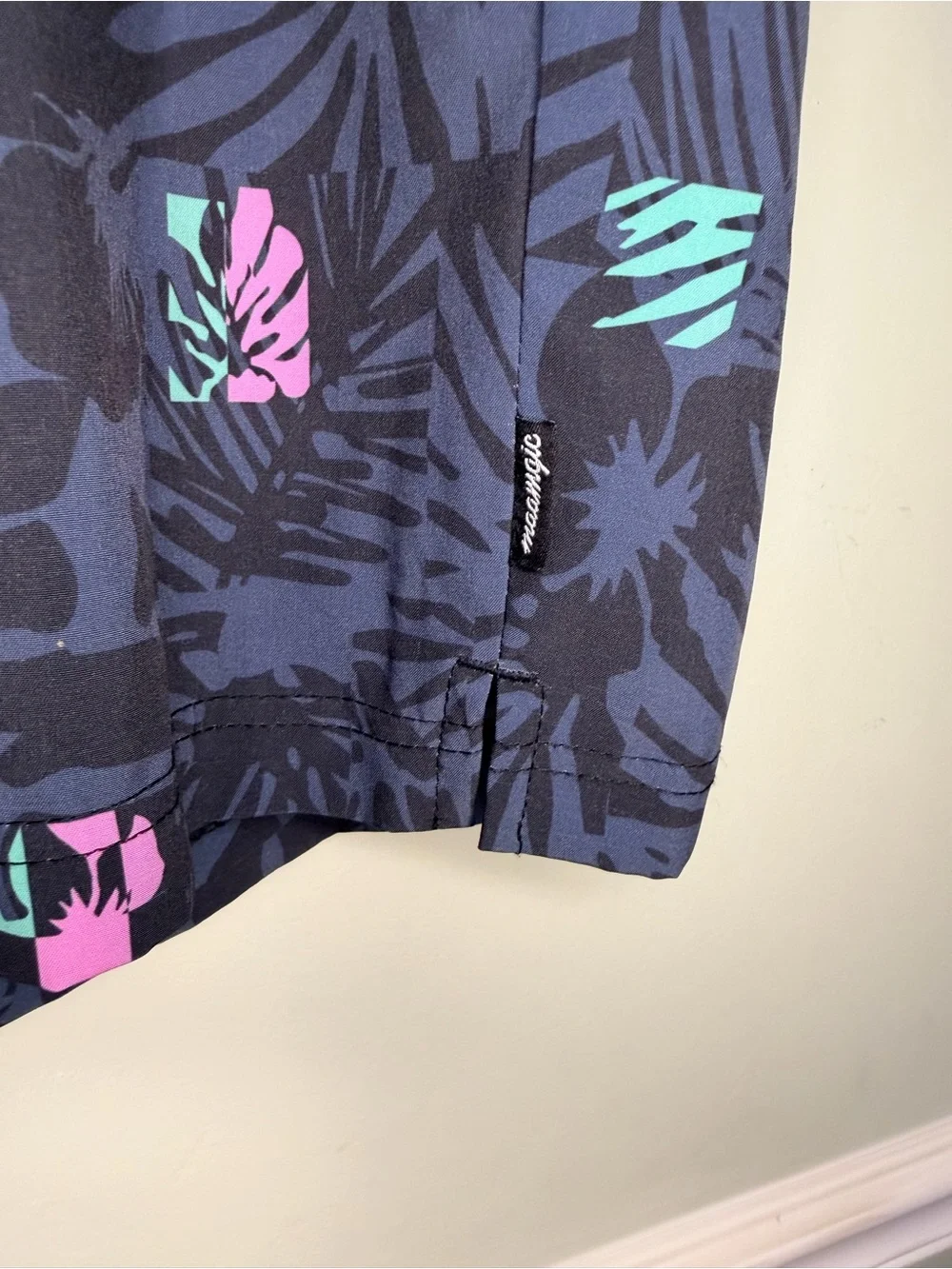 maamgic 2 in 1 Mens Swim Trunks 7 Inch Swim Shorts Swim Suits Board Shorts XXL